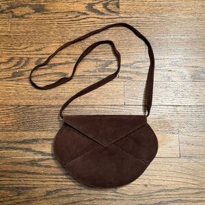 Vintage Suede Charles Jourdan Purse